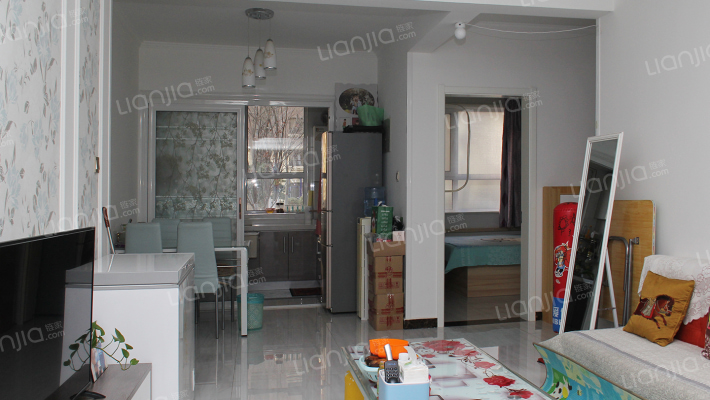 一层带花园  精装婚房 南北通透全明三居 有本-客厅