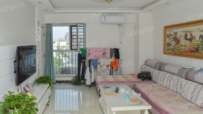 同善园银座 精装修两居室 采光好 无遮挡-客厅