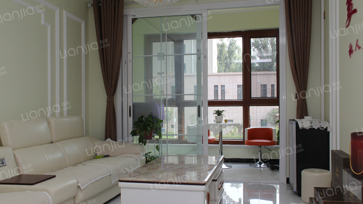 金品时代 精装修三居室 楼层好 有本可贷款-客厅