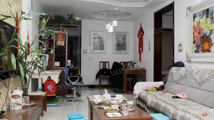 冠云路，70年大产权，人车分流，精装修，方便看房-客厅