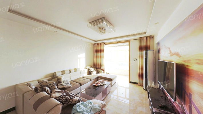 联合七号院 精装两居室 业主诚心出售 看房随时-客厅