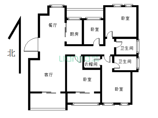 坤和和家园 4室2厅 530万