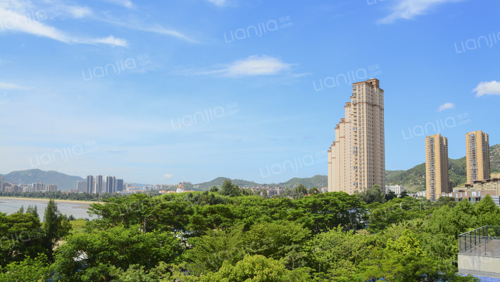 漳州港~與雙魚島相望小區(廈門灣一號)海景別墅-窗外景觀