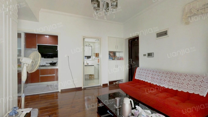 朝东朝南老证两房精装修诚心卖看房方便-客厅