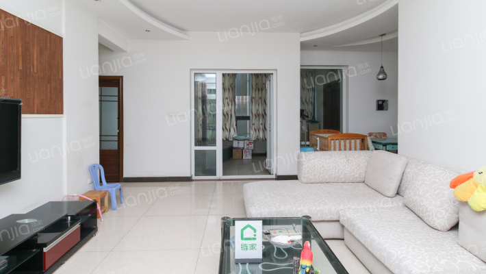 重庆链家网十一街区 鲁能大盘 中间楼层 视野采