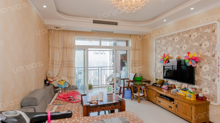 户型方正采光好,看一线江景视野开阔,居家安静_重庆融侨半岛双子星座