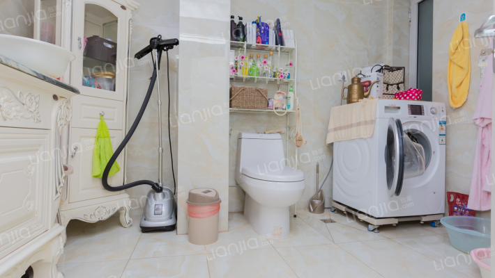 兴庆府大院东区 下跃精装 直通地下车库-卫生间c