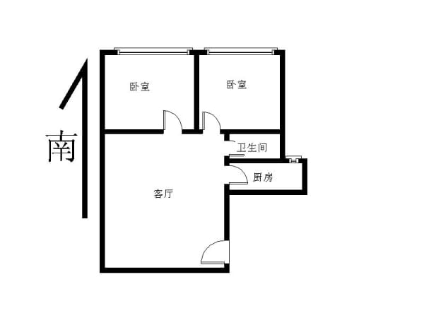 风尚国际公寓 2室1厅 1700元_北京燕郊城区风尚国际公寓租房推荐-北京