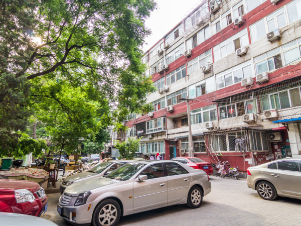 带自建10米 有钥匙送精装修 满五年唯一 小区可停车_北京工体幸福村