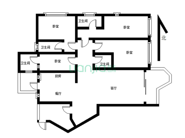 中骏海岸1号 南北通透 户型方正 沿海第一排