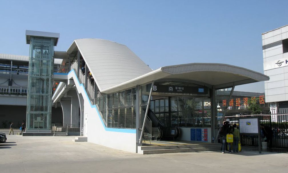 布吉区草铺站b口(图)比华利山庄小区附近暂时没有在规划的地铁站.