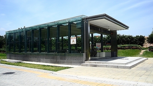 金海岸大厦小区附件有哪个地铁站