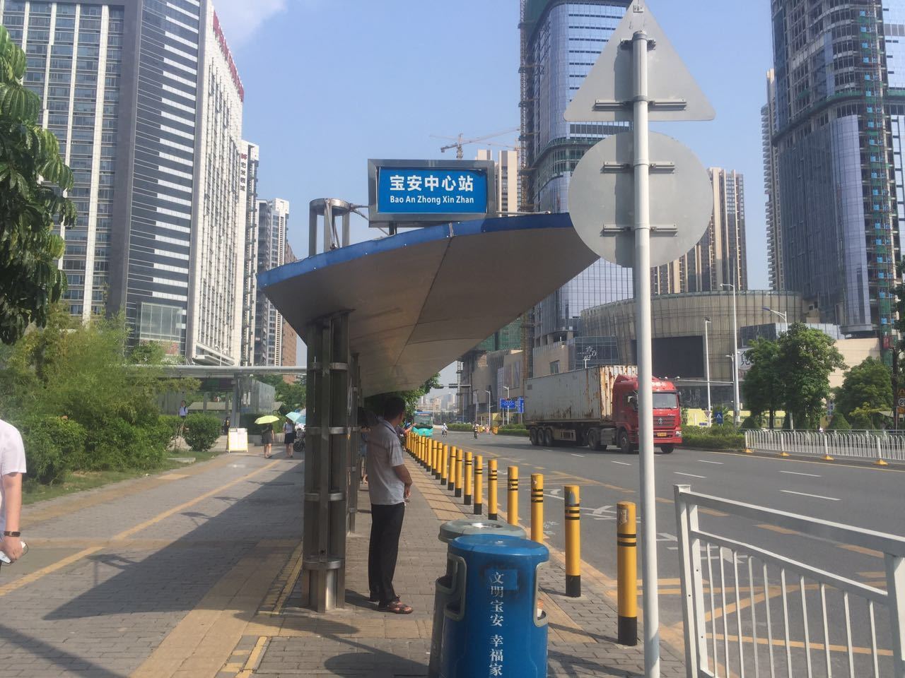 宝安中心公交站台宝安公交站台各个公交站点公交站台重点线路