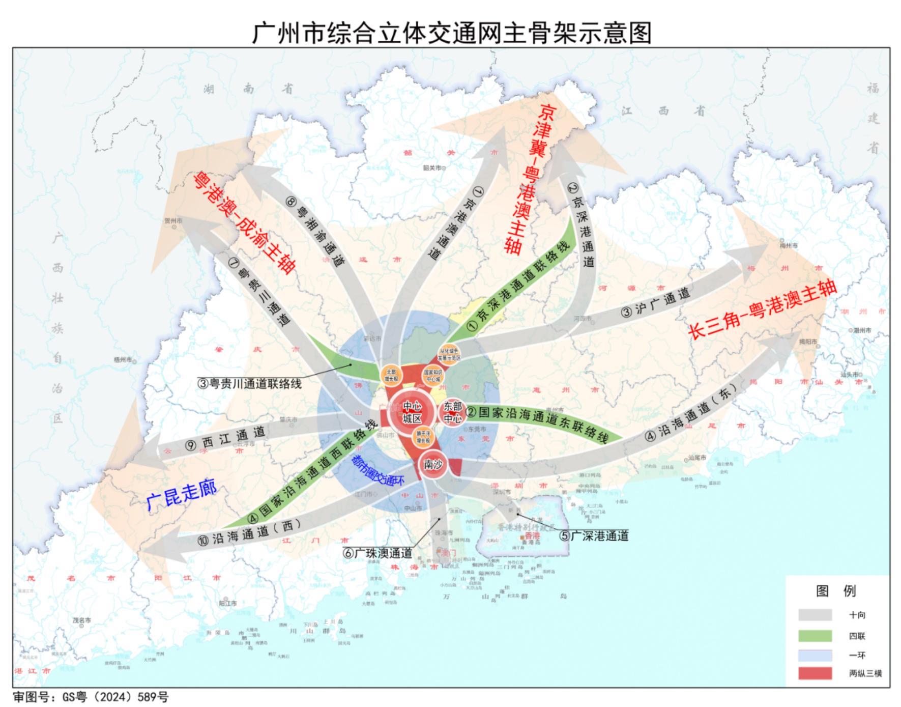 一图读懂《广州市综合立体交通网规划(2023-2035年)》_广州有贝壳-(贝壳找房)
