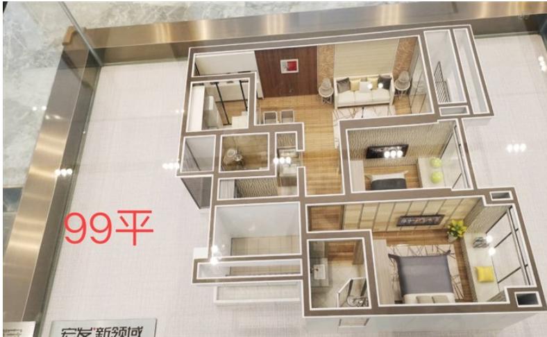 宏发新领域更名玺玥华府,520套住宅,95-156平户型曝光