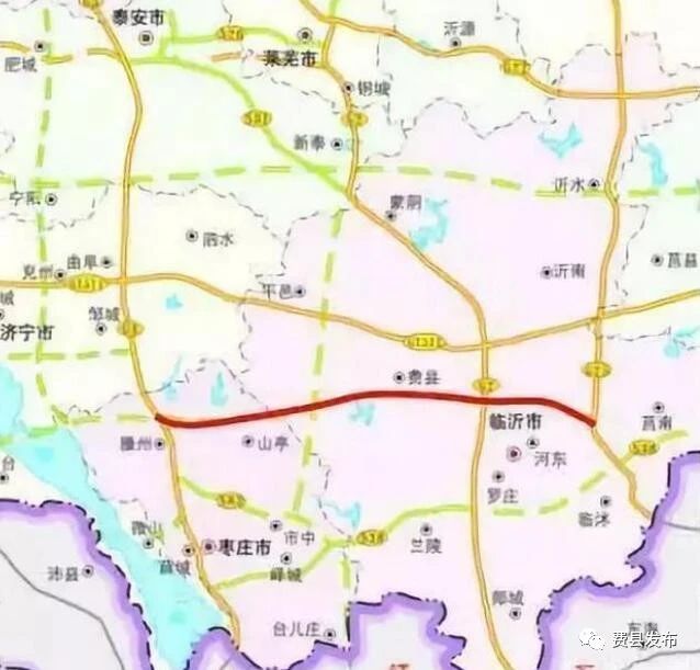 临沂至滕州段高速公路项目