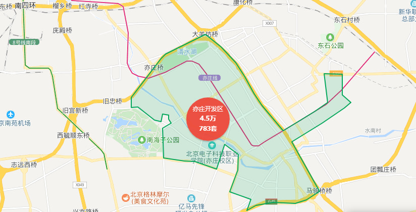 本图根据百度地图绘制