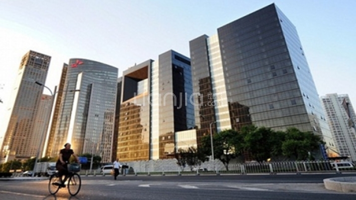 绿地浦创商务大厦外景图