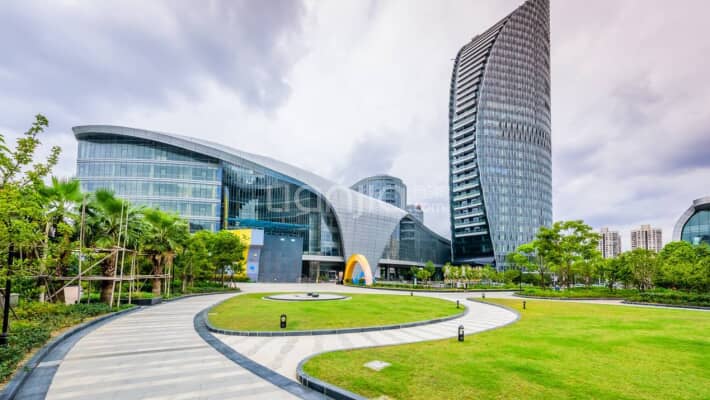 东方渔人码头国际中心外景图