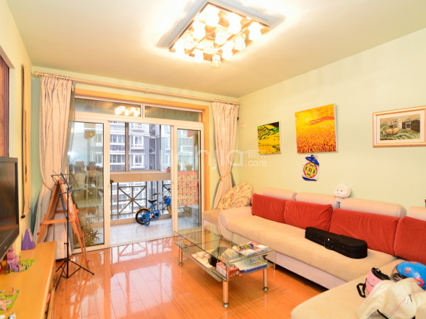 电梯房楼层好,采光好_上海九亭三盛颐景园公寓二手房推荐-上海链家网