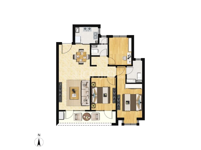 中交海发·山海大观--建面 113m²