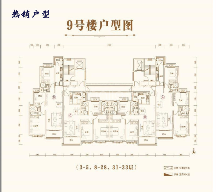 威海恒大御海半岛--建面 145.27m²