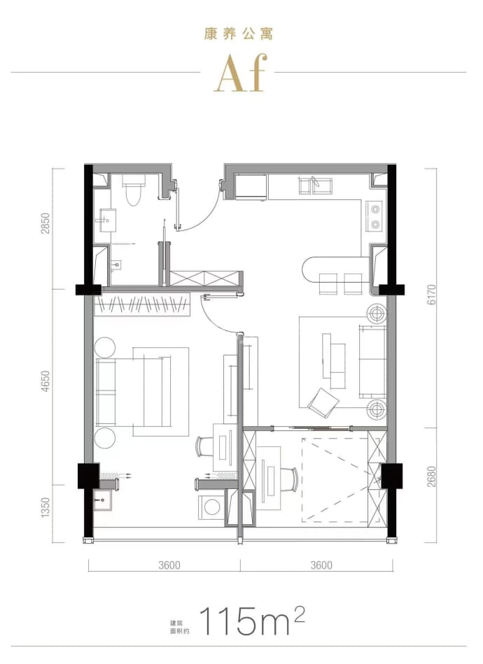 蓝城陶然里--建面 115m²