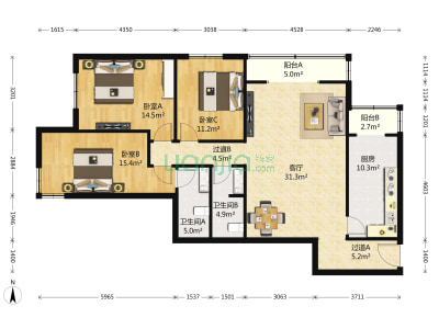 新荣家园|新荣家园二手房,房价(北京链家网)