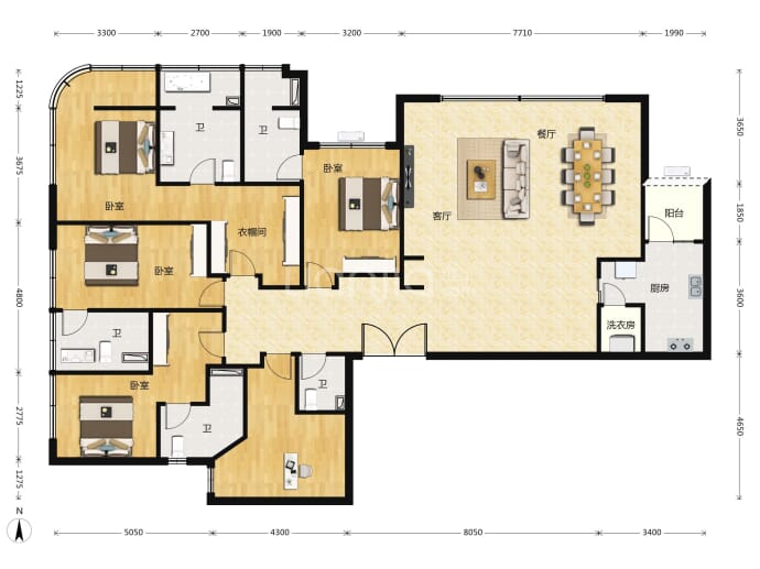 国浩18T--建面 267m²