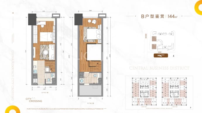 华润中心--建面 44m²