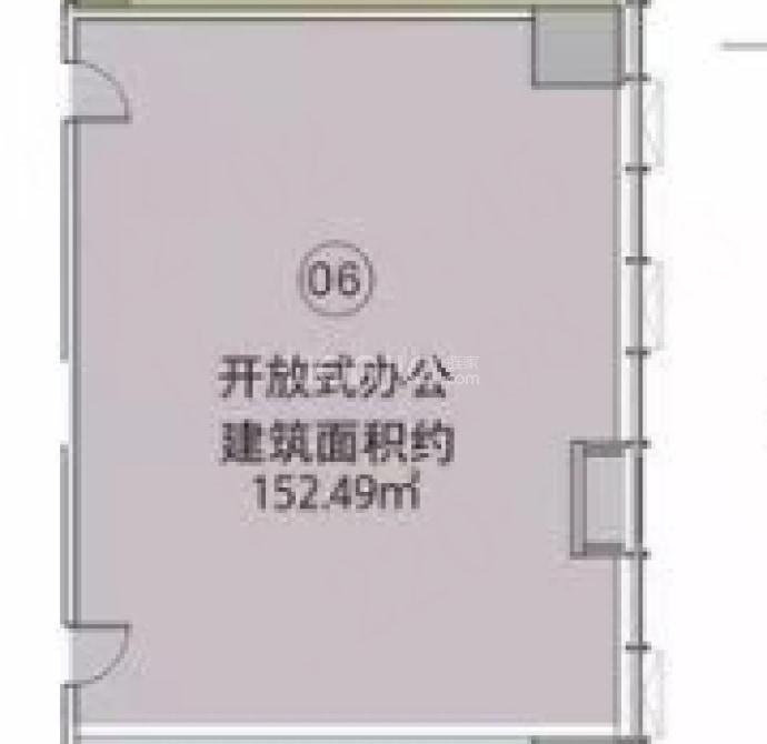 铭泰·建粤商务中心--建面 152.49m²