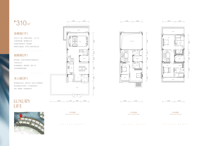 星河丹堤WZ区--建面 310m²