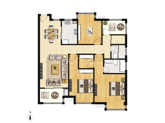 海伦堡·梁溪本源--建面 133m²