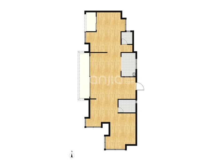 建发西湖望月4室2厅2卫户型图