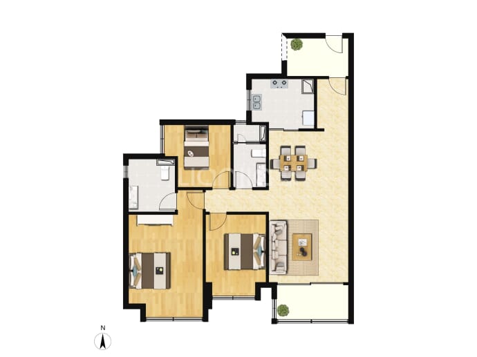 时代全球创客小镇--建面 115m²