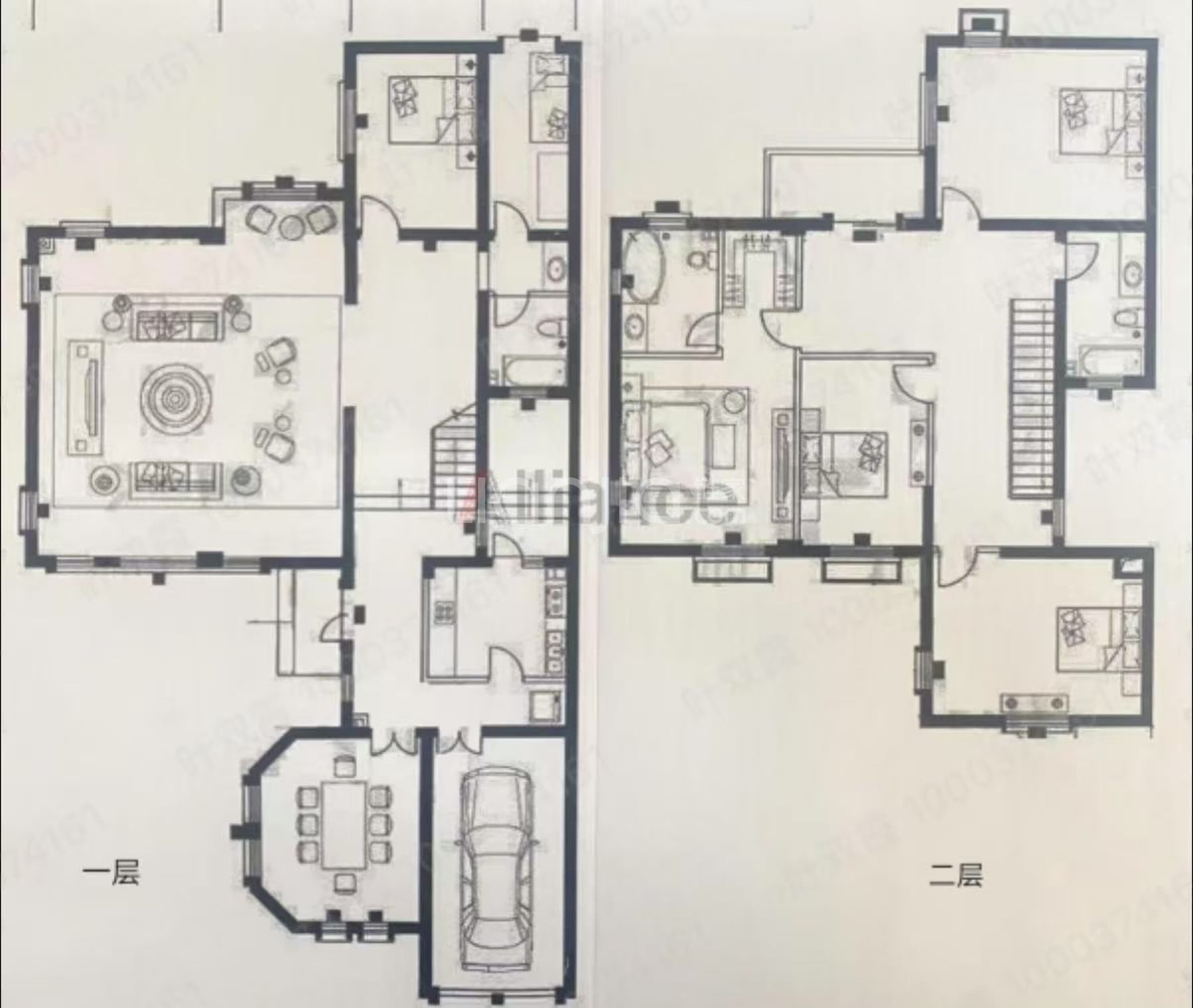 70年大产权，房证满二，次新房，通勤北京，交通方便。-户型图