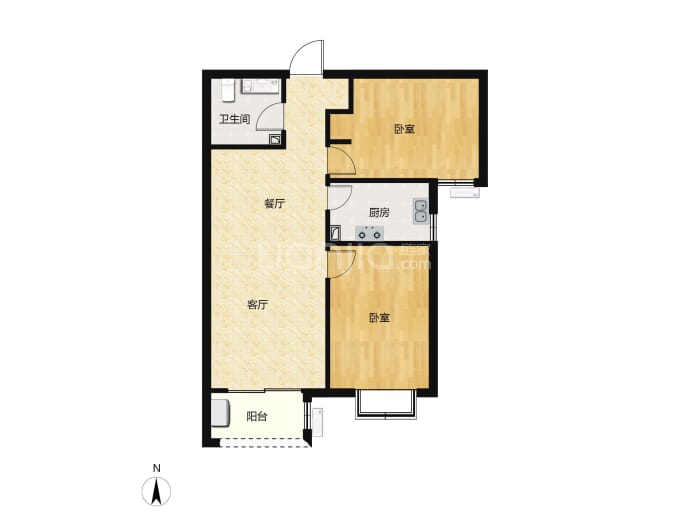 光明壹号--建面 99.53m²