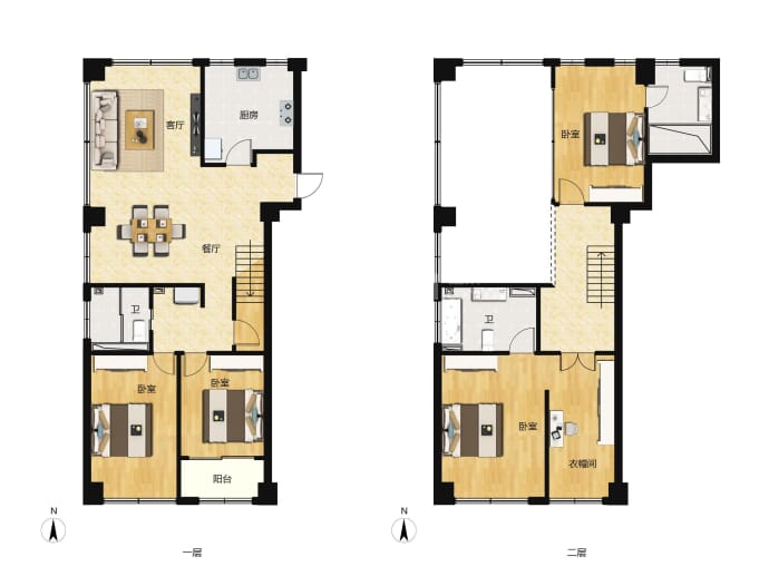 中冶锦绣公馆--建面 155m²