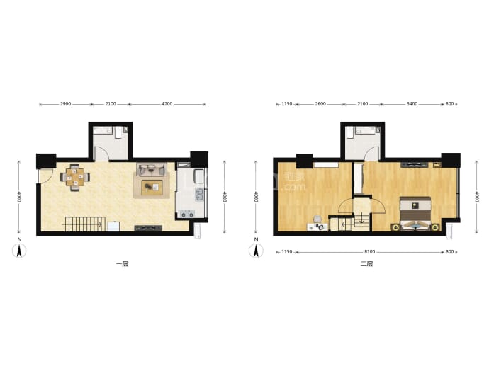 上品公馆--建面 48.66m²