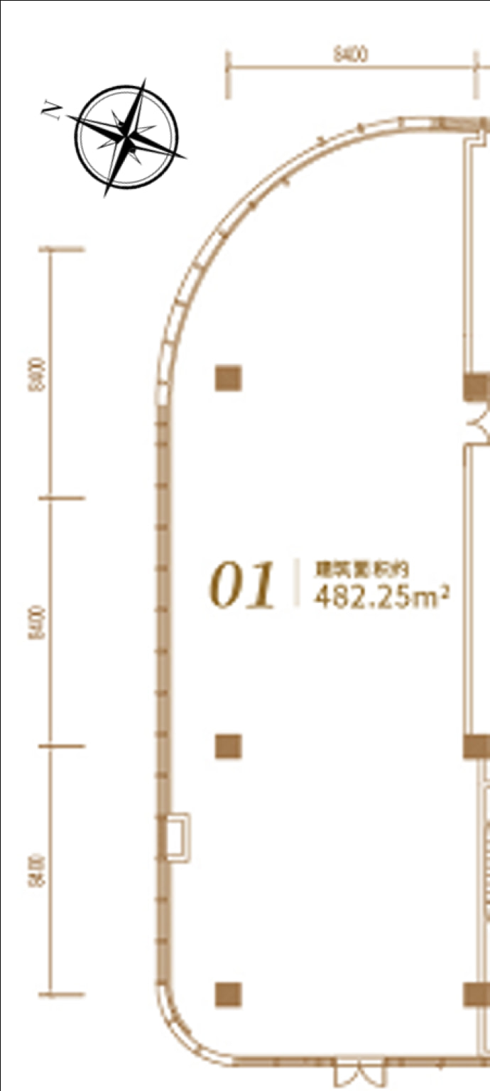 中交国际邮轮广场--建面 482.25m²