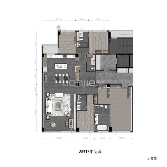 和兴云合印中心--建面 315m²