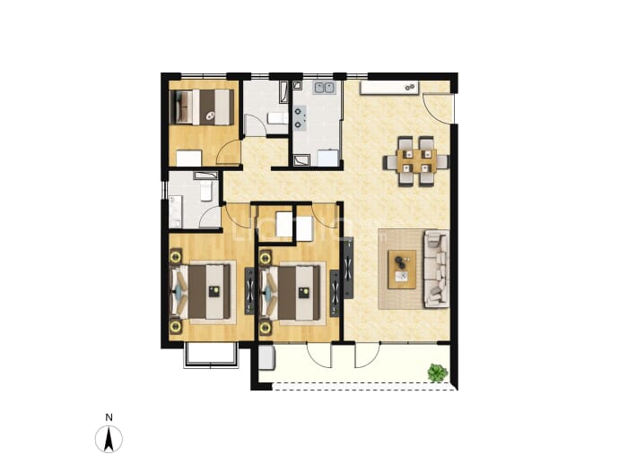 中交海发·山海大观--建面 134m²