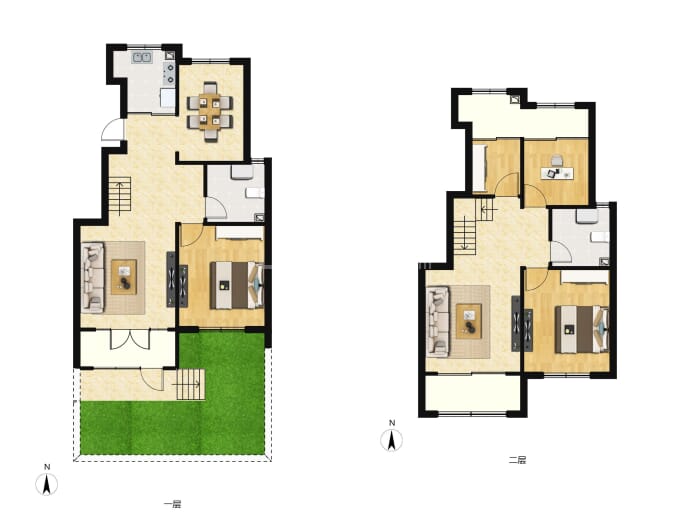 华裕涧麓府邸--建面 182.59m²