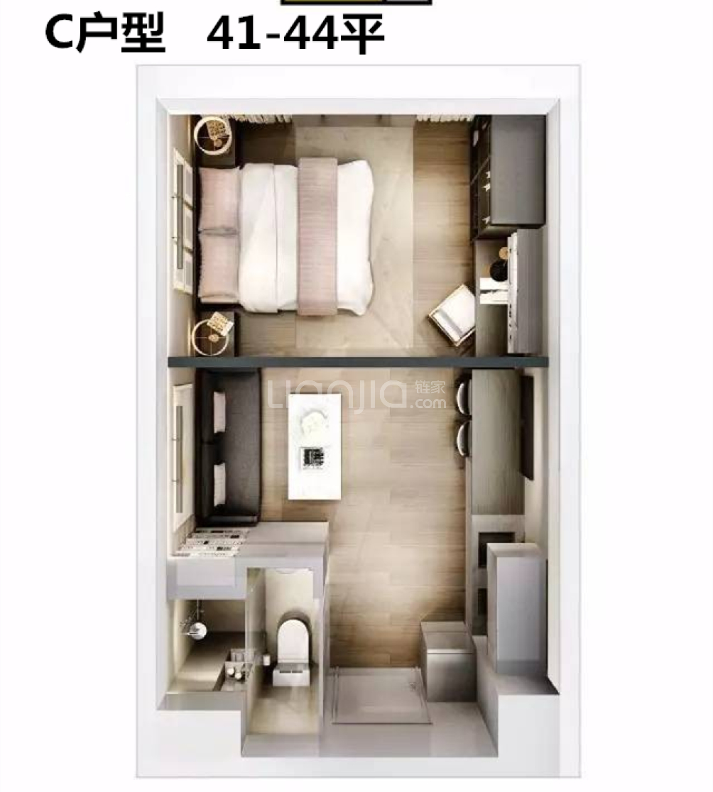 四新天祥广场户型图(链家网)