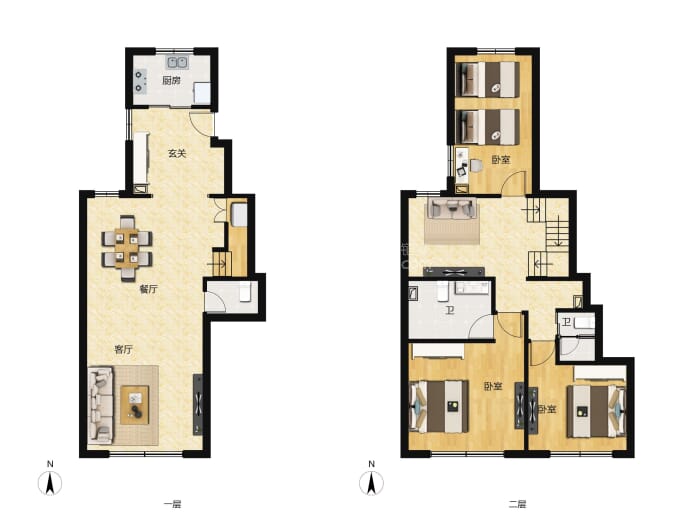 兴创荣墅--建面 350m²