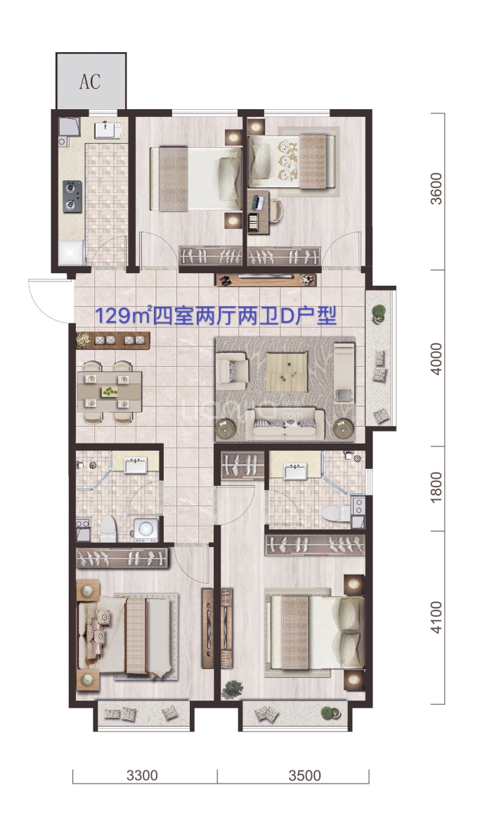 诺德春风和院户型图图片