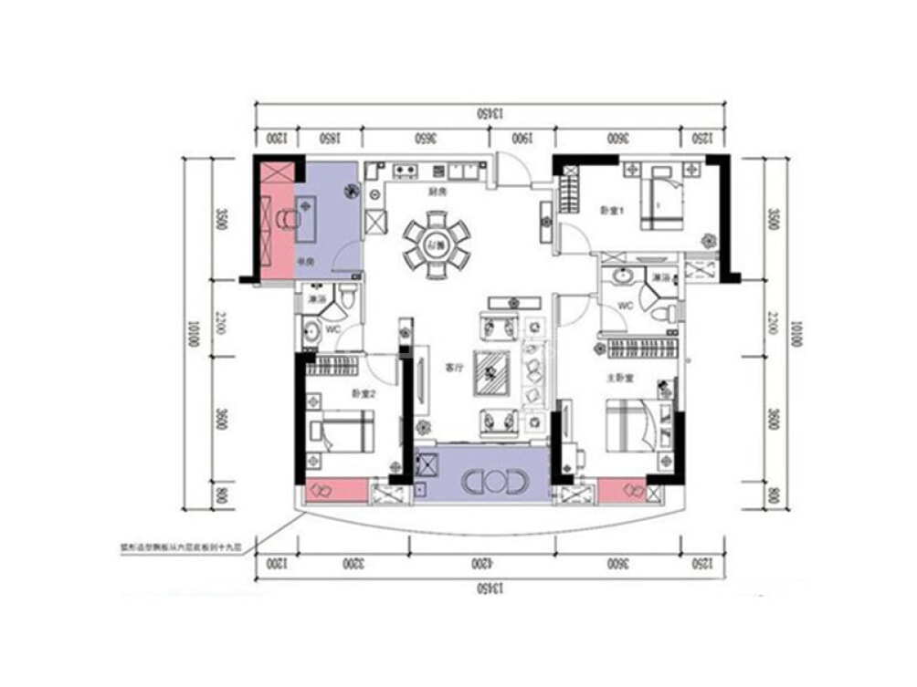 御水湾户型图(链家网)