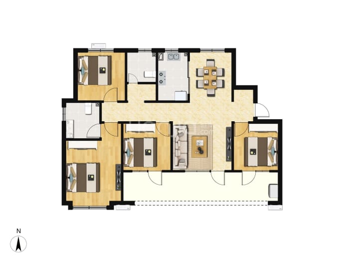 国誉府--建面 119m²