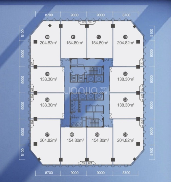 栖乐荟硅谷智造--建面 1991.68m²