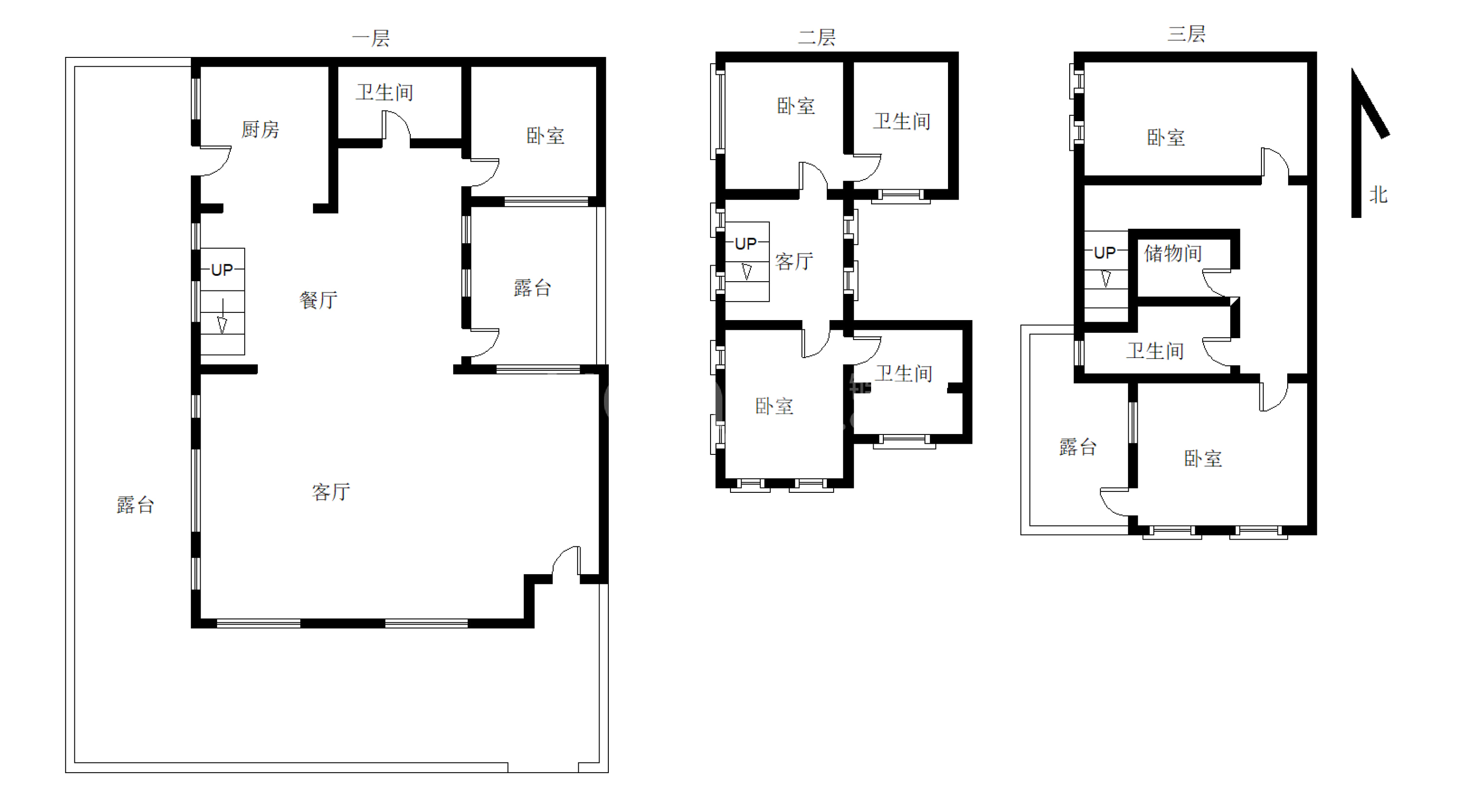 京都颐和城  313平边户类独栋 带大院子 户型好-户型图